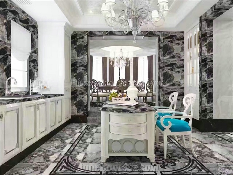 New Polished Luxury & Good Price Royal Blue Marble Slabs and Tiles/Dark Blue Marble/Black Blue Marble/Cloud Blue Marble Floor & Wall Tiles/High Quality Blue Marble/New Polished Cheap Marble