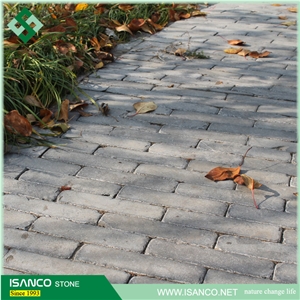 Tumbled Limestone Pavers for Landscaping Cubes Stone