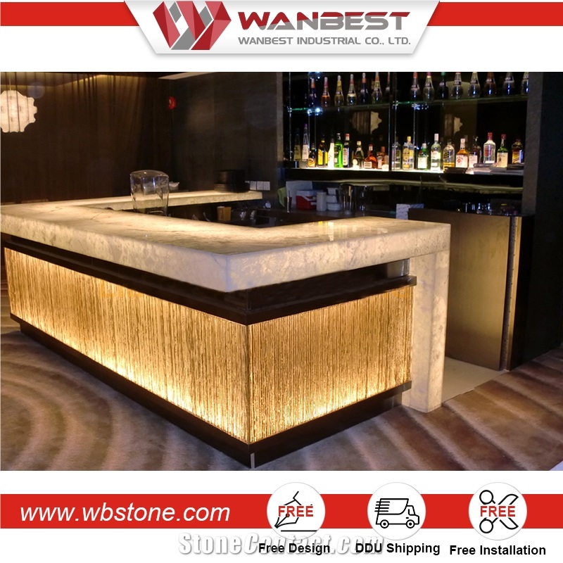 Solid Surface Products Portable Pub Tables Ev Bar Dolaplari Acrylic Stone Tops