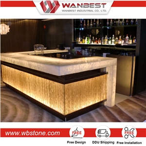 Solid Surface Products Portable Pub Tables Ev Bar Dolaplari Acrylic Stone Tops