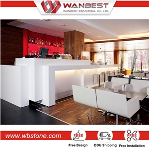 Solid Surface Products Portable Pub Tables Ev Bar Dolaplari Acrylic Stone Tops