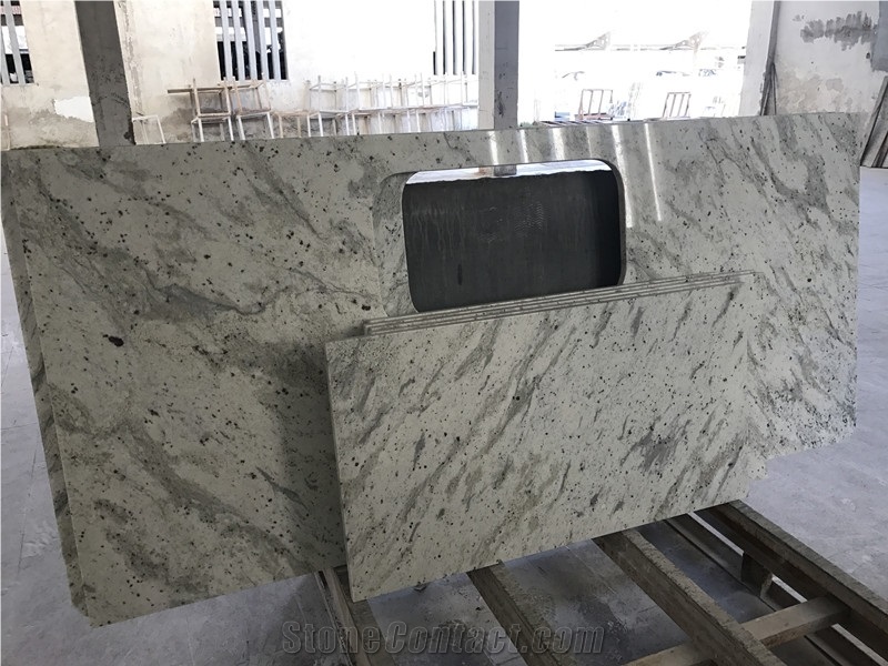 Andromeda White,Sri Lanka White,Bianco Andromeda,White Lanka,Crystal Lanka,Dambulla White Granite Kitchen Countertops/Bench Tops/Bar Top/Worktops/Island Tops/Desk Tops