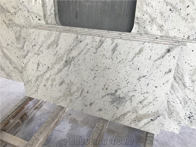 Andromeda White,Sri Lanka White,Bianco Andromeda,White Lanka,Crystal Lanka,Dambulla White Granite Kitchen Countertops/Bench Tops/Bar Top/Worktops/Island Tops/Desk Tops