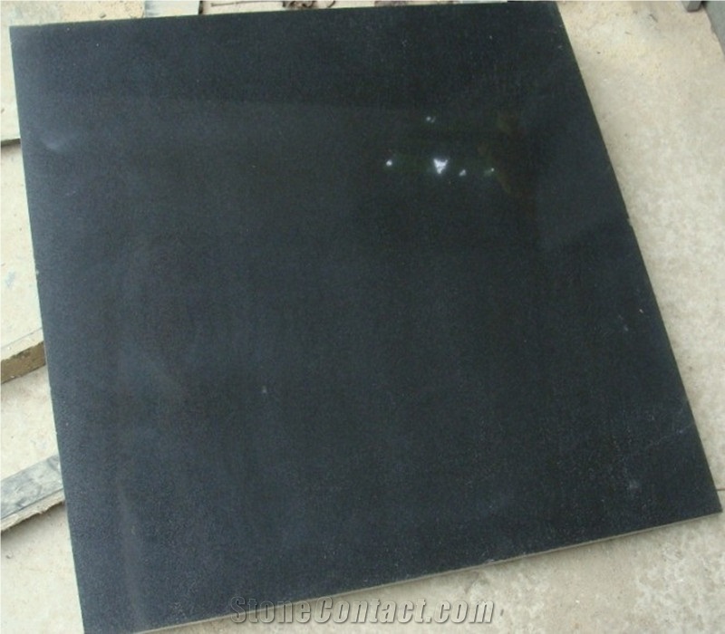 Lava Black Basalt Tiles & Slabs, Hainan Black Basalt Stone (Good Price)