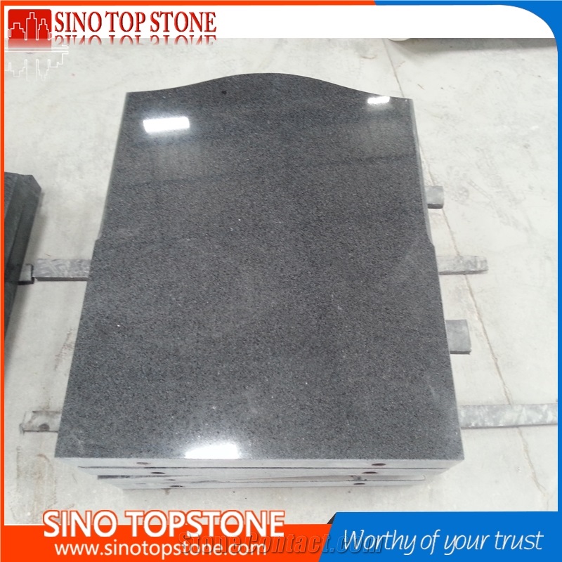 Chinese Impala Balck G654 Granite Headstones for Graves