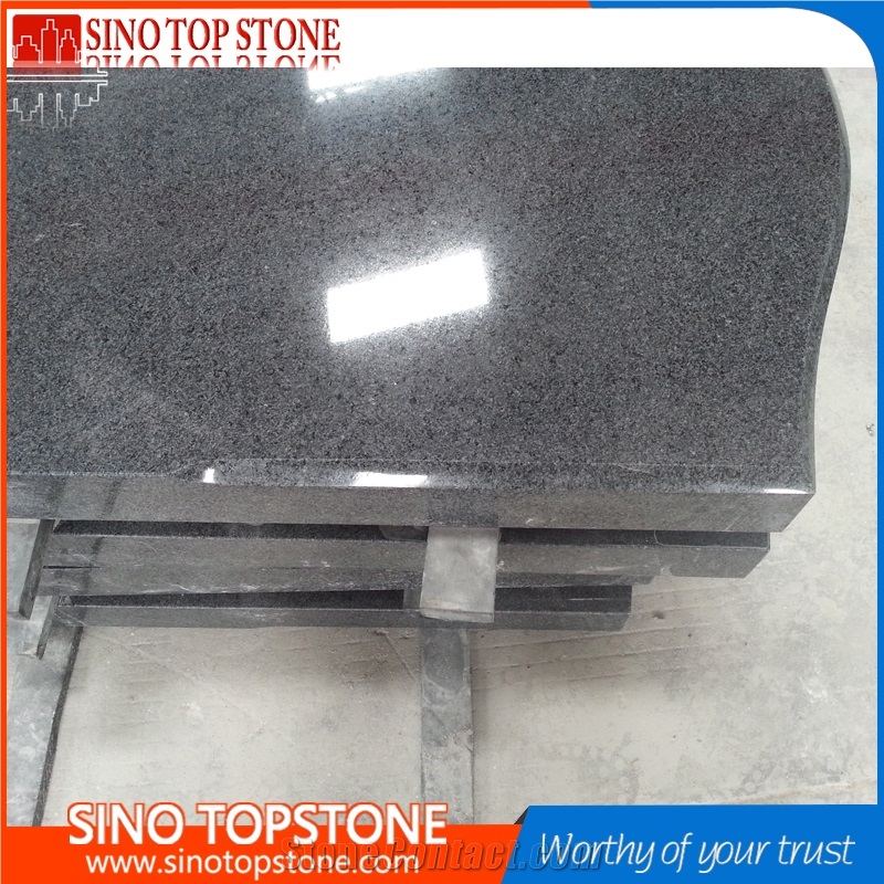 Chinese Impala Balck G654 Granite Headstones for Graves