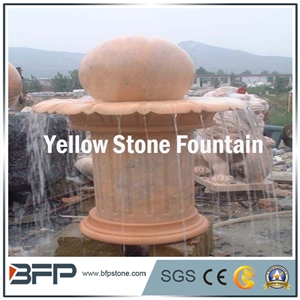 Floating Ball Fountain Garden Fountain Sculpture Fountain Statue Fountain White Marble Fountain
