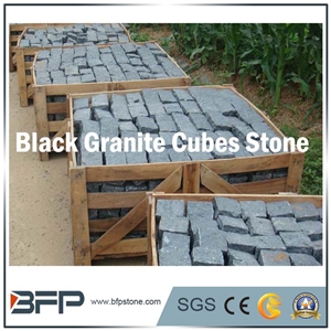 G654 Granite Cobble Stone, Padang Grey Cube Stone,Chinese Granite G654 Cobble Stone Pavers