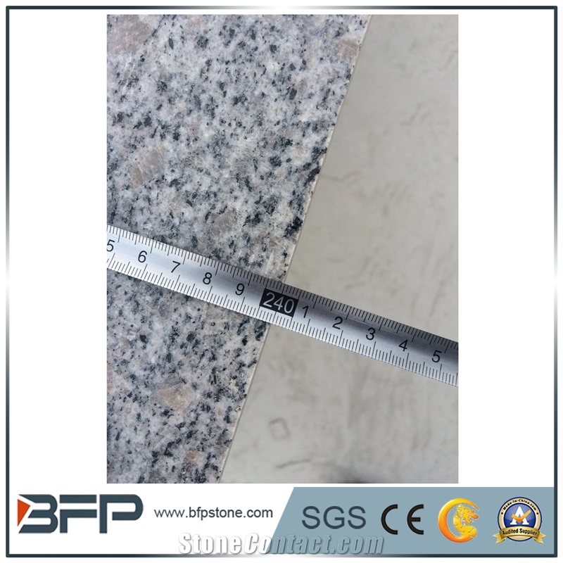 Jade White,Pearl Blossom Of Zhaoyuan Granite,Pearl Flower Granite,Pearl White Granite Half Slabs for Countertop