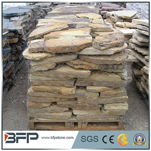 Slate Random Flagstone / Rusty Slate Flagstone / Landscaping Stones / Crazy Stone / Irregular Flagstone Landscape
