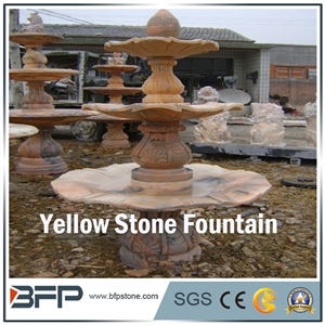 White Marble Sculptured Fountain&Granite Floating Sphere Fountain&Handcarved Exterior Fountains for Garden Decoration& Large Garden Water Fountain