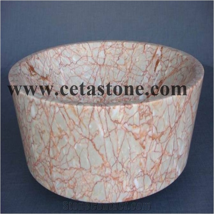 Agate Red Marble Sink&Red Marble Wash Basins&Rectangle Sinks