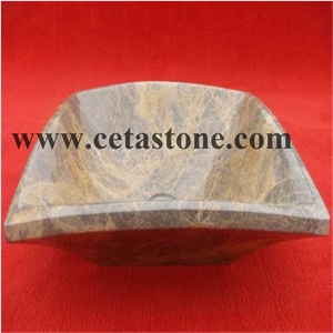 Agate Red Marble Sink&Red Marble Wash Basins&Rectangle Sinks