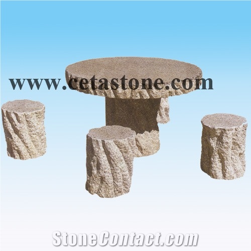 Garden Table Sets&Garden Bench&Exterior Granite Tables&Chairs