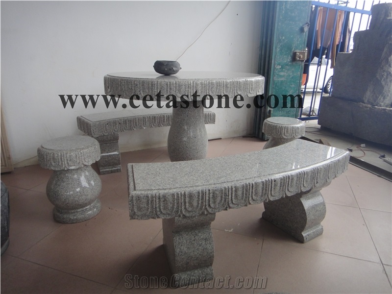 Garden Table Sets&Garden Bench&Exterior Granite Tables&Chairs