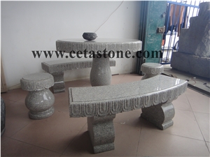 Garden Table Sets&Garden Bench&Exterior Granite Tables&Chairs