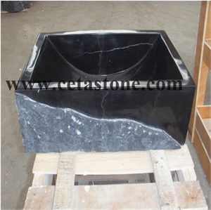 Square White Sink&Blue Pearl Square Sinks&Square Basins&Manmade Stone Basin