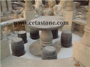 Stone Table Sets&Garden Table Chair&Outdoor Table and Chair