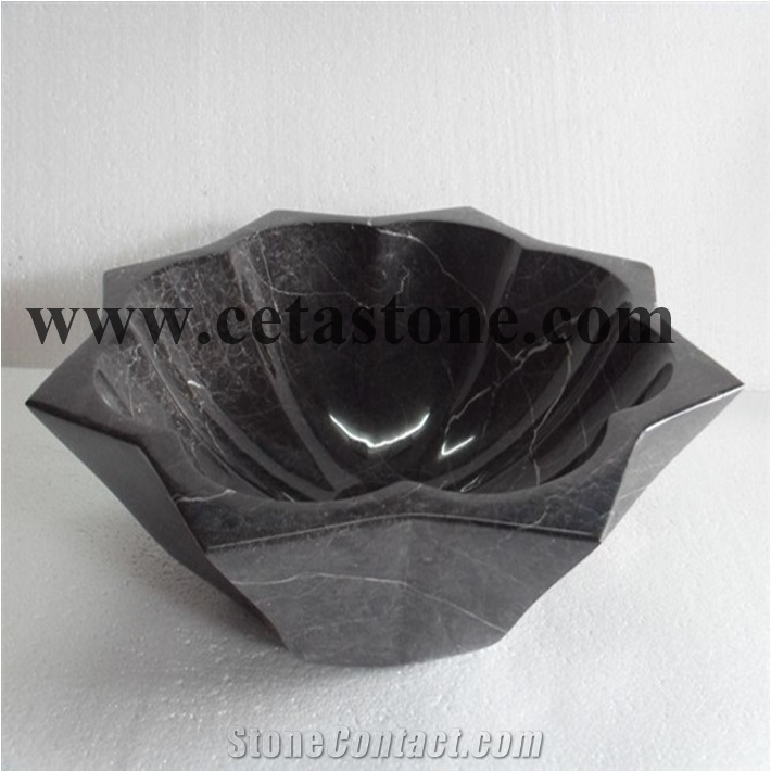 White Marble Rectangle Sinks&