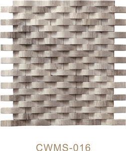 Pofung Marble 3d Cambered Brick Curved Arched Mosaic