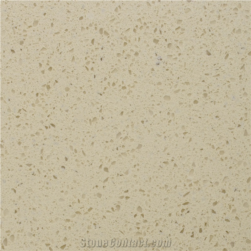 Beige Quartz Stone Slabs for Kitchen Decoration ,For Your Kitchen High Quality Design