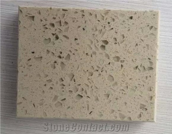 Quartz Stone Slabs Engineered Walling Flooring and Tiles Solid Surface Glass Marble Red Colors in Shandong Province