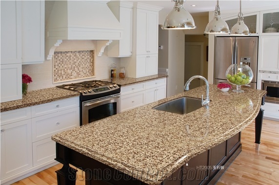 Salable Direct Factory Kitchen Custom Countertops, Quartz Stone Kitchen Island Tops