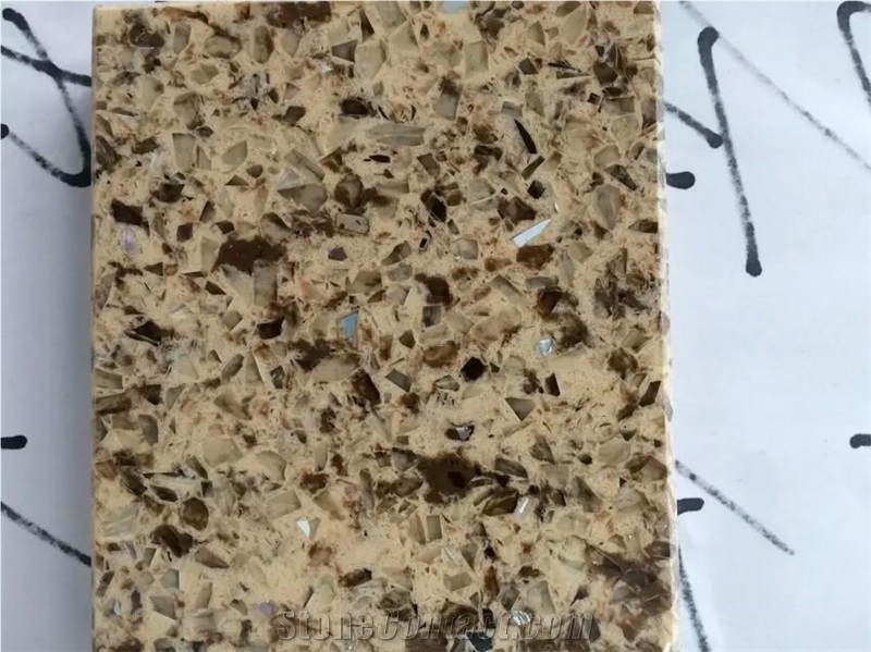 Salable Direct Factory Kitchen Custom Countertops, Quartz Stone Kitchen Island Tops