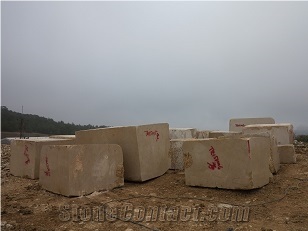 Marble Golden Rose Blocks,Beige Marble Blocks