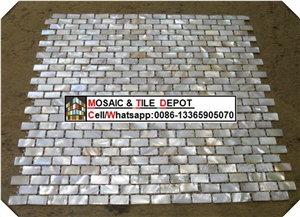 China White Mother Of Pearl Shell Mosaic,Abalone Shell,Shell Tile