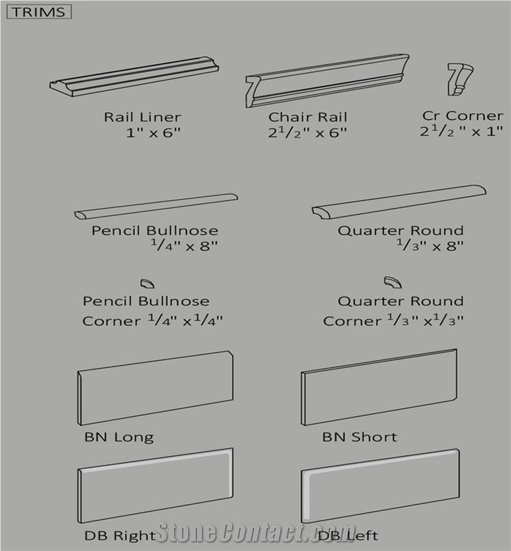 Glazed Ceramic Beleved Subway Tile