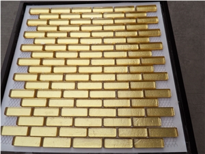 New Gold Mosaic Tile,China Mosaic Tile,Swimming Pool Tile