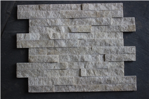 On Sale China White Quartzite Culture Stone/Veneer/Wall Cladding Gc-102 Z Type