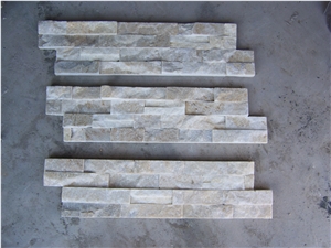On Sale China White Quartzite Culture Stone/Veneer/Wall Cladding Gc-102 Z Type
