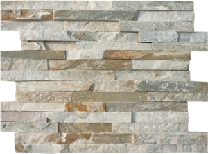 Oyster Slate, Beige Slate Cultured Stone, Stacked Stone Veneer
