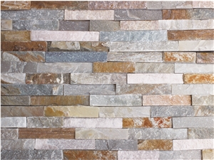Oyster Slate, Beige Slate Cultured Stone, Stacked Stone Veneer