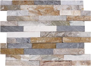 Oyster Slate, Beige Slate Cultured Stone, Stacked Stone Veneer