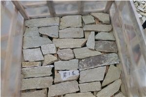 Random Flagstone Wall, Irregular Flagstone Cladding, Random Flagstone Wall Paver, Irregular Flagstone Courtyard Wall