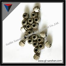 11.5mm Diamond Wires Beads for Cutting Granite and Marbles, Dry Cutting Beads and Water Cutting Beads