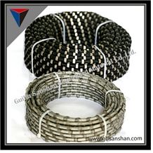 2017chinese Wire Saw, High Efficient Rubber Wire Saw Cables, Stone Mining Tools, Granite Cutting Wire with Diamond Beads, Marble Cutter Rope, Hot Sale Stone Materials, High Speed Cutting Tools
