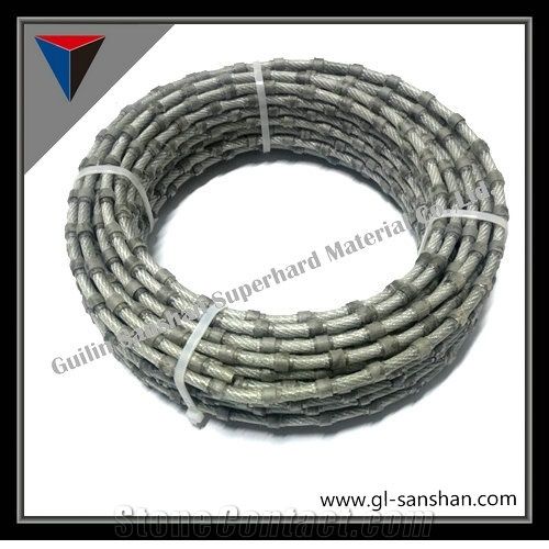 7.3mm,8.3mm,9mm China Diamond Wire Saw Factory Wires,Slab Plastic Wires for Cutting Granite