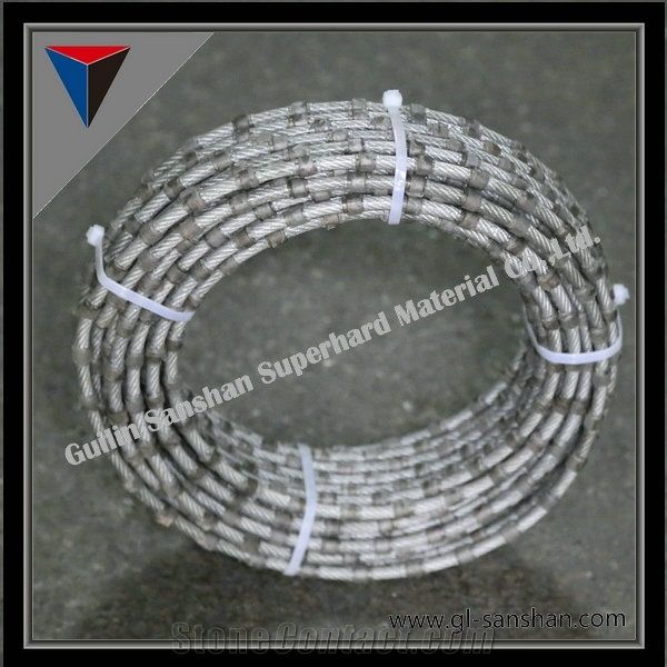 7.3mm,8.3mm,9mm China Diamond Wire Saw Factory Wires,Slab Plastic Wires for Cutting Granite