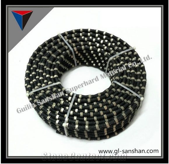 Granite, Marble, Travertine Block Cutting and Squaring Diamond Tools, Diamond Wire Saw Equipment