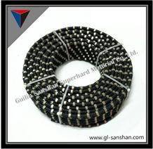 Granite, Marble, Travertine Block Cutting and Squaring Diamond Tools, Diamond Wire Saw Equipment