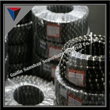 Rubberized Diamond Wires for Granite Quarry,Cutting Tools,Stone Cutting Cables,11.6mmgranite Cutting Ropes,Hot Sale Diamond Tools