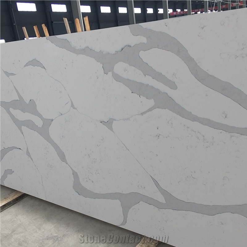 Chinese Best Quality Marble Look Design Quartz Stone