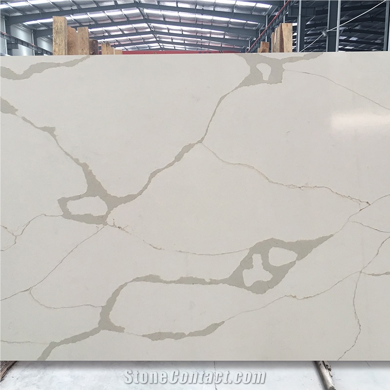 Chinese Best Quality Marble Look Design Quartz Stone