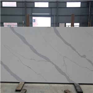 Chinese Best Quality Marble Look Design Quartz Stone