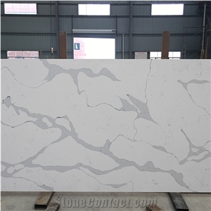 Marble Look Design Quartz Stone, Artificial Quartz Stone