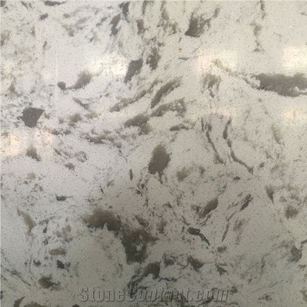 Quartz Stone Countertop,White Quartz Cut to Size Countertop